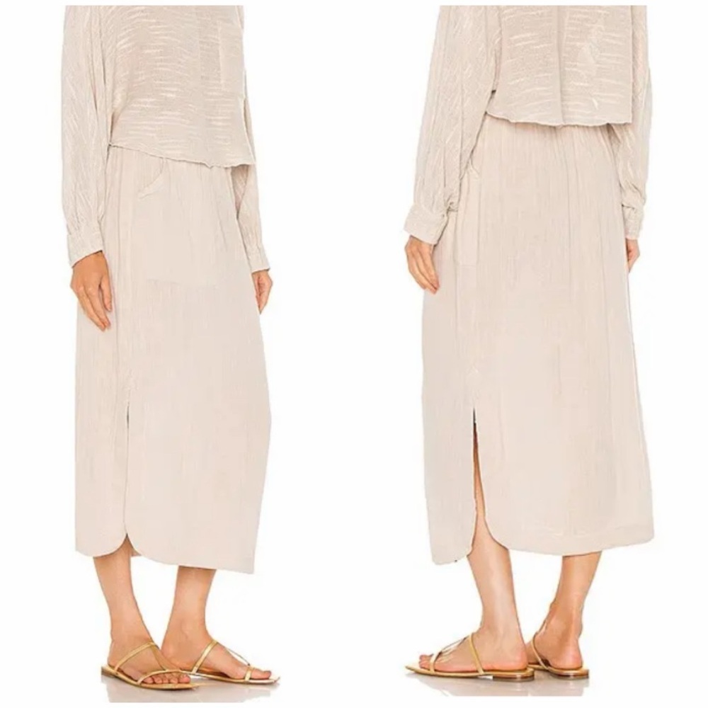 Free People cotton gauze skirt - Picture 2 of 8